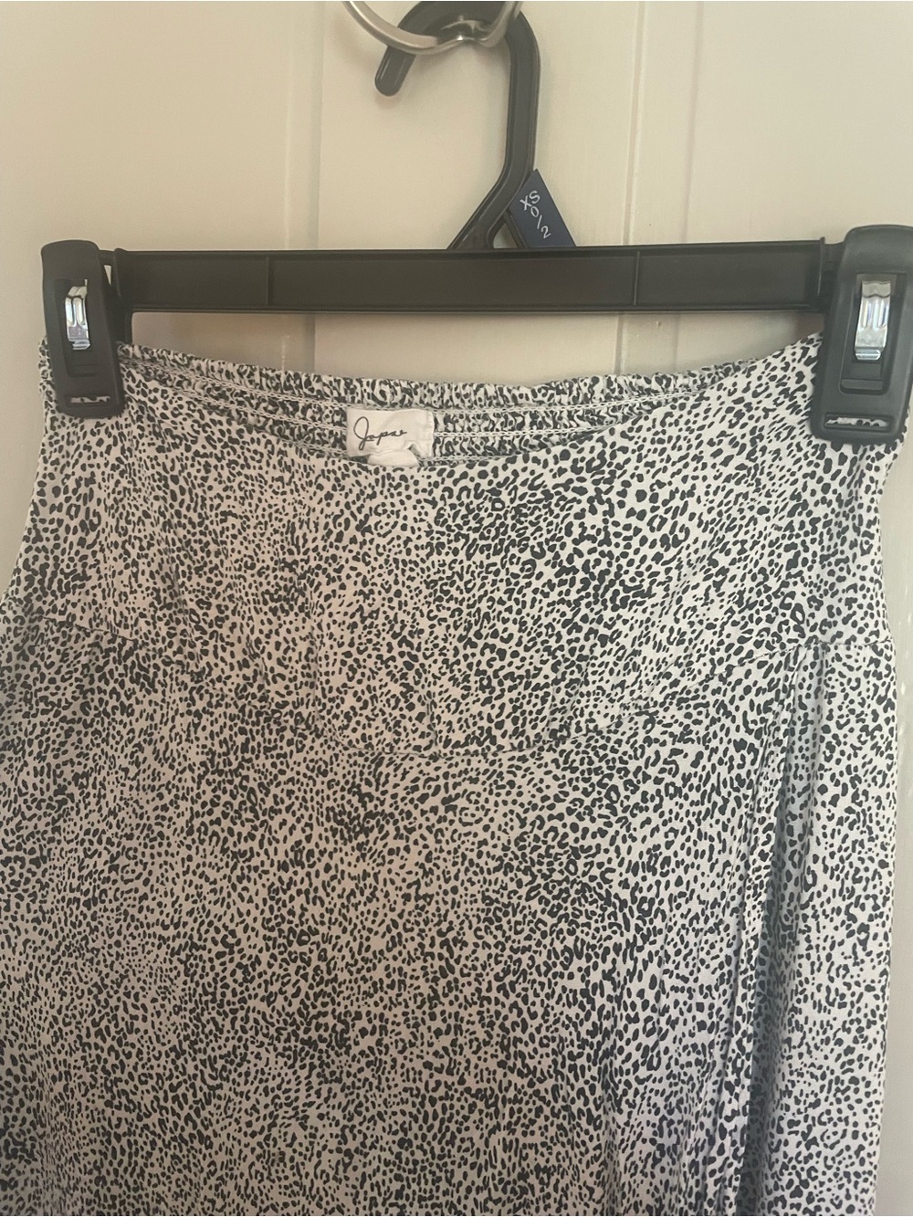 Japna A-Line Maxi Skirt Brown and Beige Leopard Print Whimsy Fairy Flowy Light - Picture 8 of 13
